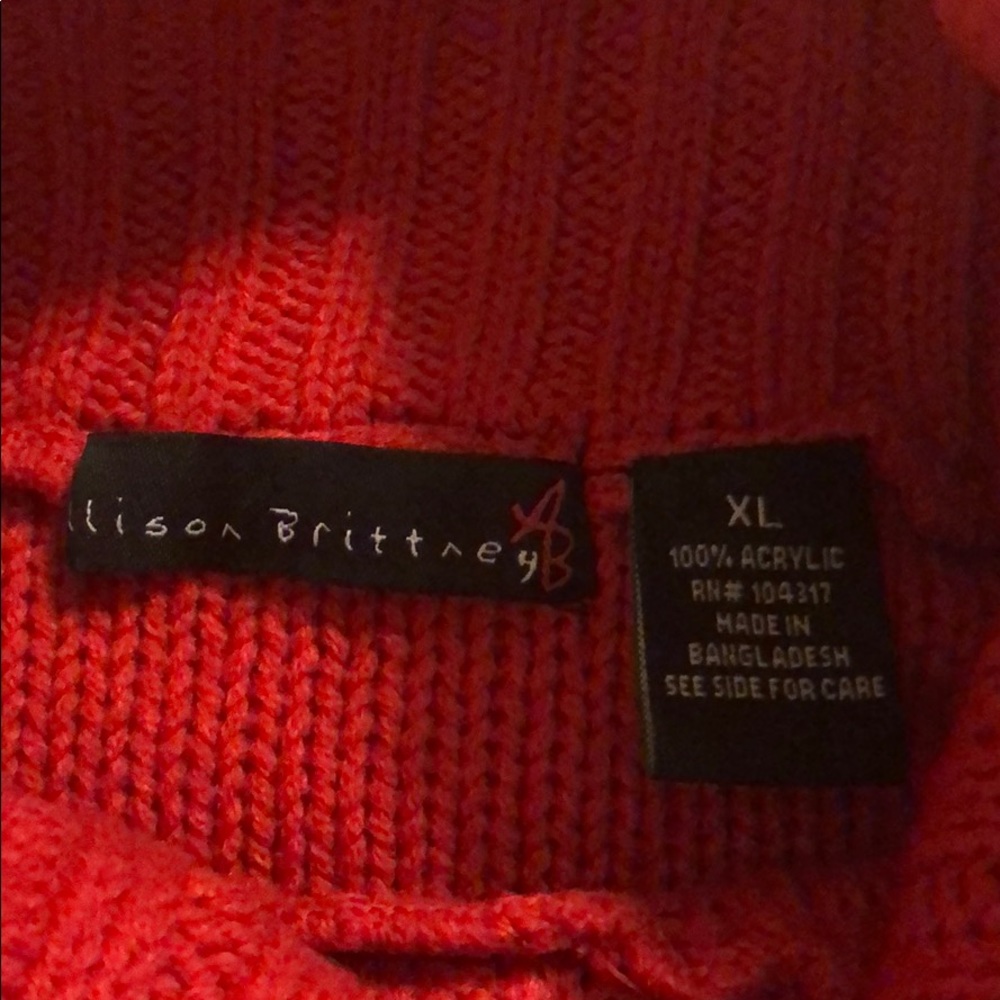 Red Sweater - Picture 3 of 3